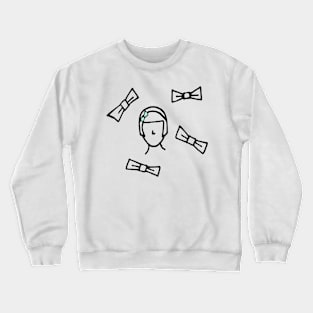 Bow Lady Crewneck Sweatshirt